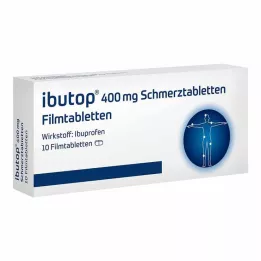 IBUTOP 400 mg smärtstillande filmdragerade tabletter, 10 st
