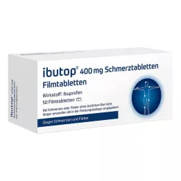 IBUTOP 400 mg smärtstillande filmdragerade tabletter, 50 st