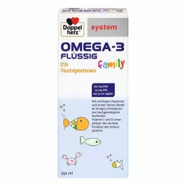 DOPPELHERZ Omega-3 flytande system, 250 ml