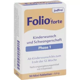 FOLIO 1 Forte jod -fri film -ccoated tabletter, 90 st