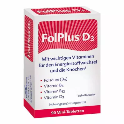 FOLPLUS+D3 tabletter, 90 st FOLPLUS+D3 tabletter, 90 st