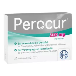 PEROCUR 250 mg hårda kapslar, 20 st