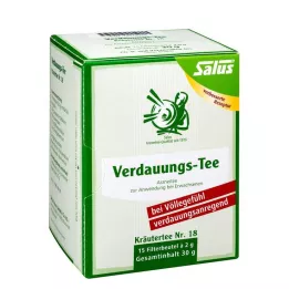 VERDAUUNGS-TEE Örtte nr 18 Salus Filterpåsar, 15 st