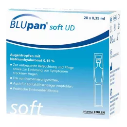 BLUPAN mjuka UD ögondroppar, 20X0,35 ml