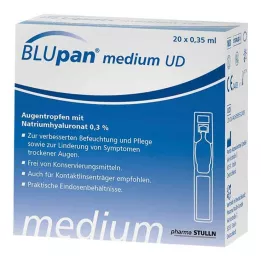 BLUPAN medium UD ögondroppar, 20X0,35 ml