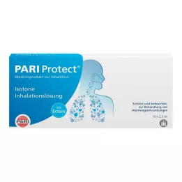 PARI ProtECT inhalationslösning med Ectoin-ampuller, 10X2,5 ml