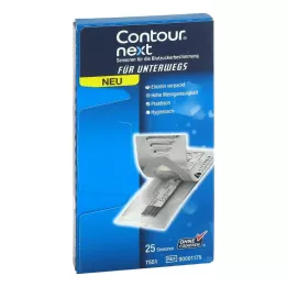 CONTOUR Next Sensors teststickor individuellt förpackade, 25 st