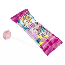 MIRADENT XyliPOP Lolli Tandvård Lollipop Strawberry, 1X6 g