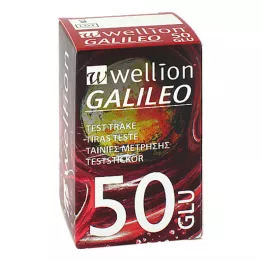 WELLION GALILEO Blodsockertestremsor, 50 st