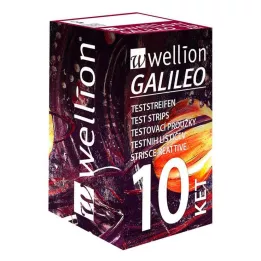 WELLION GALILEO Ketontestremsor, 10 st