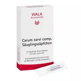 CARUM CARVI komp. Suppositorier för spädbarn, 10X1 g