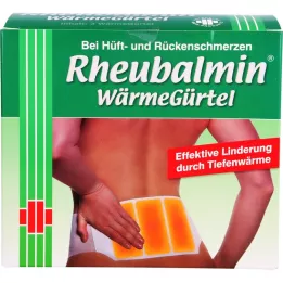 RHEUBALMIN Värmebälte, 3 stycken