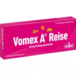 VOMEX En resa 50 mg sublingual tabletter, 10 st