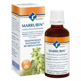 MARRUBIN Horehound bronkial droppar, 50 ml