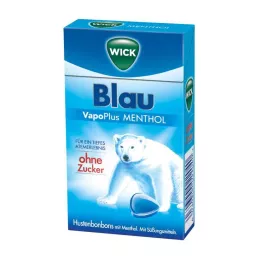 Wick Blue Vapoplus Menthol Hosta Bonbons, 46 g