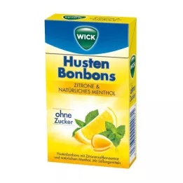 Wick Citron &amp; Nat &amp; Rich Menthol utan socker, 46 g