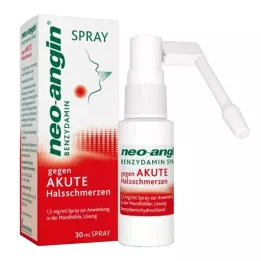 NEO-ANGIN Benzydamin akut halsont spray, 30 ml