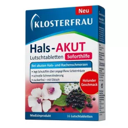 KLOSTERFRAU Hals-AKUT Tabletter, 16 st
