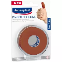 Hansaplast Självhäftande fingerband 2,5cm x 5m Skinf., 1 st