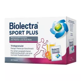 BIOLECTRA Sport Plus Dricksgranulat, 20X7,5 g