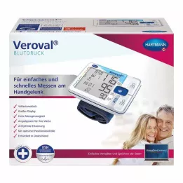 VEROVAL Blodtrycksmätare för handleden, 1 st
