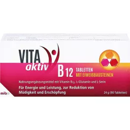 Vita Active B12 tabletter med proteinblock, 90 st