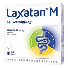 LAXATAN M Granulat för beredning av en suspension för oral administrering, 10 st