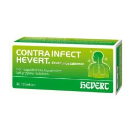CONTRAINFECT Hevert kalltabletter, 40 st