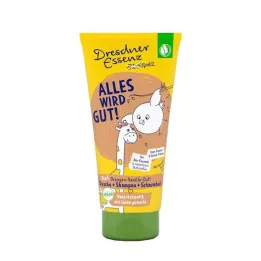 DE Dreckspatz duschgel Allt kommer att bli bra, 200 ml