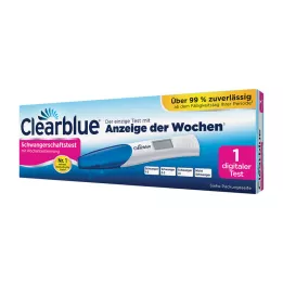 CLEARBLUE Graviditetstest med veckobestämning, 1 st