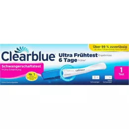 CLEARBLUE Graviditetstest tidig upptäckt, 1 st