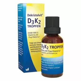 DEKRISTOLVIT D3K2 droppar, 25 ml