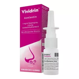 VIVIDRIN Azelastin 1 mg/ml nässpraylösning, 10 ml
