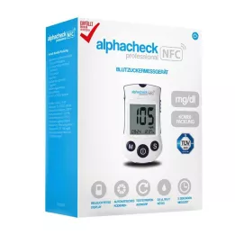 ALPHACHECK professionell blodsocker m.mg/dl kombination, 1 st