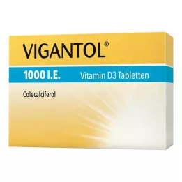 VIGANTOL 1 000 IE vitamin D3 tabletter, 200 st