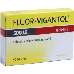 Fluor-Vigantol 500 d.E. Tabletter, 90 st