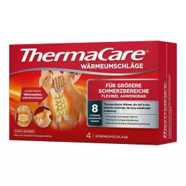 THERMACARE för större smärtområden, 4 st
