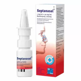 SEPTANASAL 1 mg/ml + 50 mg/ml nässpray, 10 ml