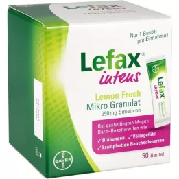 LEFAX Intego Lemon Fresh Mikro Granul.250 mg Sim., 50 st