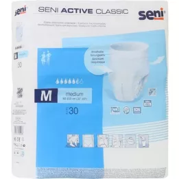 SENI Active Classic Incontinence Slip en gång M, 30 st
