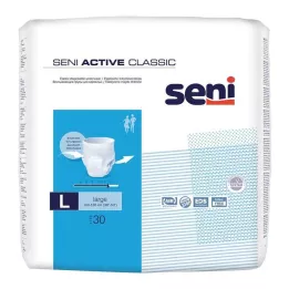 SENI Active Classic inkontinenstrosa Disponibel L, 30 st
