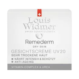WIDMER Remederm ansiktskräm UV 20 lätt parfymerad, 50 ml