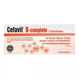 CEFAVIT B-kompletta filmdragerade tabletter, 60 st