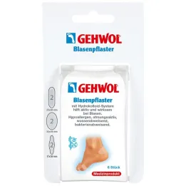 Gehwol blåsplåster, blandade, 6 st