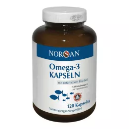 NORSAN Omega-3 kapslar, 120 st