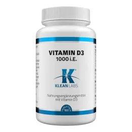 Vitamin D 1 000 IE tabletter, 100 stycken