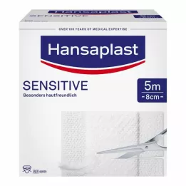 HANSAPLAST Känslig gips 8 cmx5 m rulle, 1 st