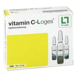 VITAMIN C-LOGES Injektionslösning, 10X5 ml