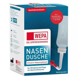 WEPA Näsdusch med 10x2,95 g nässköljsalt, 1 st