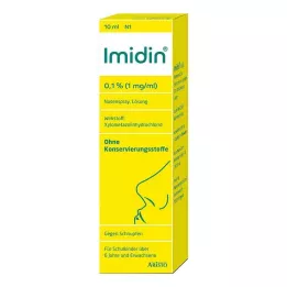 Imidin Nasal spray utan konserveringsmedel 0,1%, 10 ml